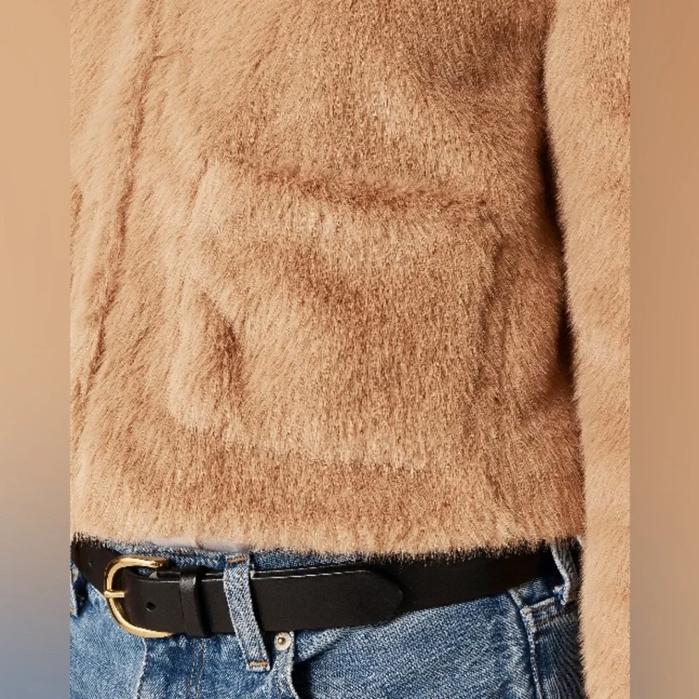 J.Crew Faux-fur lady jacket CP691